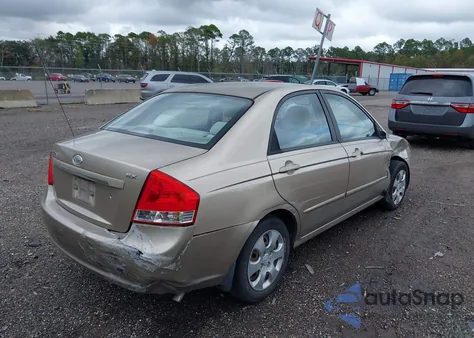 2009 Kia Spectra Ex/Lx/Sx from USA, damaged, VIN KNAFE221695597794